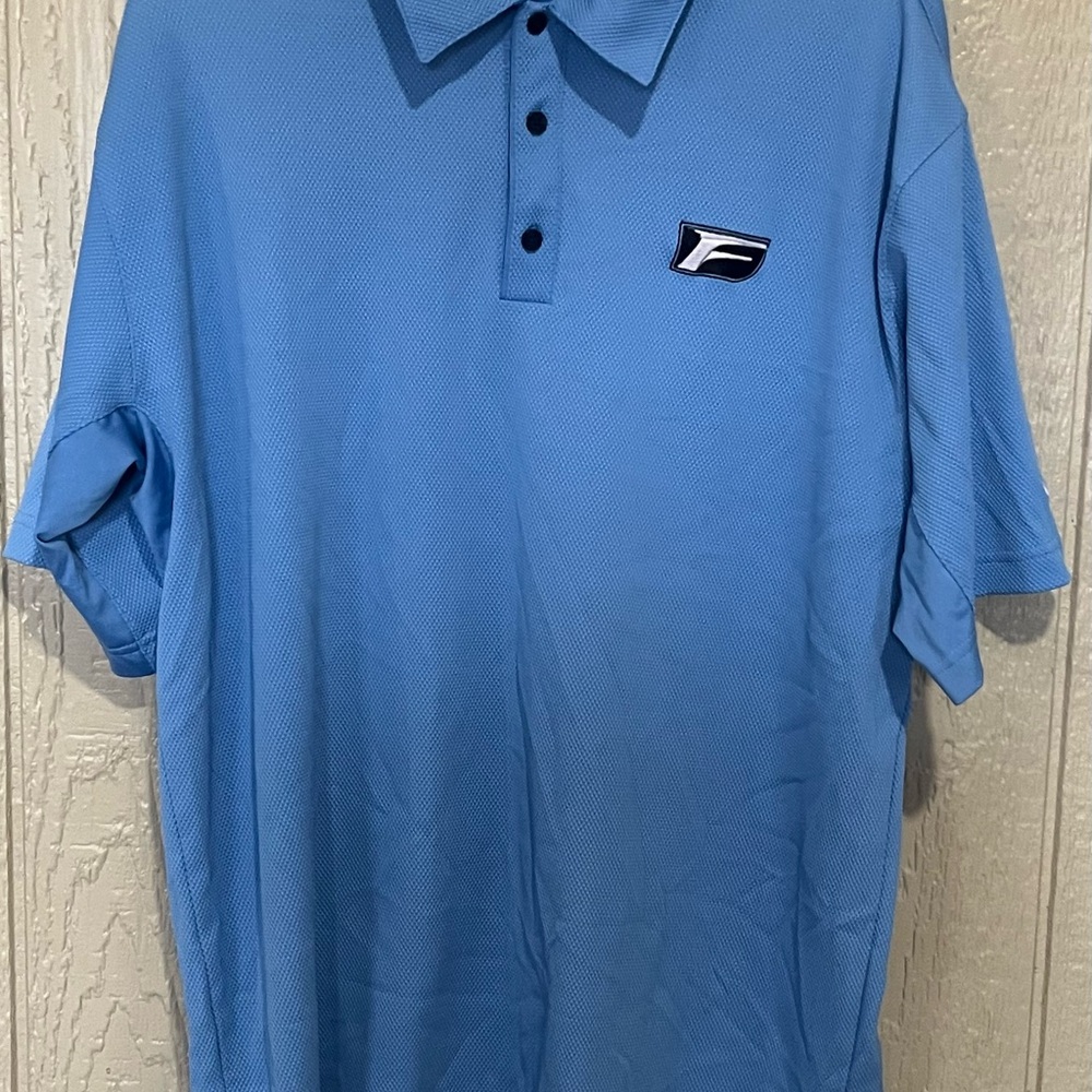 Men's NIKE Blue Polo Golf Shirt